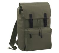 Heritage Laptop Backpack Bag (Up To 17inch Laptop) Pack of 2 Bagbase Olive One Size