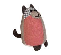 HERITAGE LARGE BROWN CAT DOOR STOP