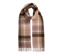 Heritage Large Check Cashmere Scarf with Tassels and Gift Box - Dusky Pink / One