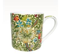 heritage Large China Mug Premium Fine Bone China 16Fl Oz Cups and Mugs - Professional Quality for Kitchens, Restaurants, Cafes - Golden Lilly Design