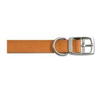 Heritage Leather Collar Tan 25mm X55-63cm Sz 8