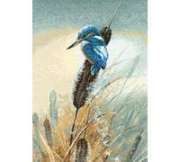 Heritage Little Fisher, 14 count Aida Cross Stitch Kit