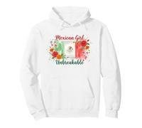 Heritage Mexico Flag For Women Mexican Girl Unbreakable Pullover Hoodie