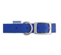 Heritage Nylon Collar Blue 15mm X28-36cm Sz3