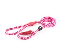 Heritage Nylon Rope Slip Lead 2 Tone Raspberry 12mm X1.5m