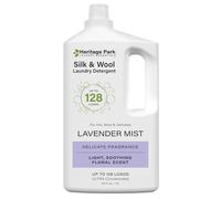 Heritage Park Silk & Wool All-Natural Lavender Mist Scent, pH-Neutral Laundry Detergent - Enzyme-Free, Concentrated Up to 128 loads (64 fl oz)