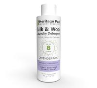 Heritage Park Silk & Wool All-Natural Lavender Mist Scent, pH-Neutral Laundry Detergent - Enzymes-Free, Ultra Concentrated (4 fl oz Trial Size)