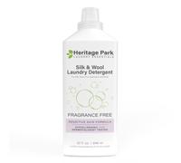 Heritage Park Silk & Wool Fragrance Free Hypoallergenic pH-Neutral Laundry Detergent - Dermatologist-tested Sensitive Skin-Friendly Enzyme-Free C