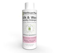 Heritage Park Silk & Wool Spring Magnolia Floral Scent, pH-Neutral Laundry Detergent - Enzymes-Free, Ultra Concentrated (4 fl oz Trial Size)