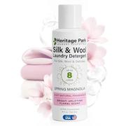 Heritage Park Silk & Wool Spring Magnolia Floral Scent, pH-Neutral Laundry Detergent - Enzymes-Free, Ultra Concentrated (4 fl oz Trial Size)