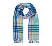 Heritage Plaid Check Cashmere Scarf with Tassels and Gift Box - COAST / ONE