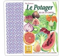 Heritage Playing Cards: Vegetable Garden Playing Cards