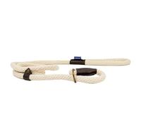 Ancol Heritage Cotton Dog Slip Lead - Natural Pet Leash with Head Halter - Comfortable Weatherproof Puppy Accessory - 150 x 1.5cm