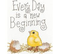 Heritage PUNB1526-E Counted Cross Stitch Kit 14.5 x 17 cm