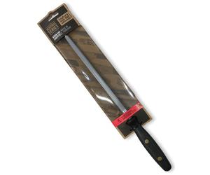 Heritage Range Long Sharpening Steel - Taylors Eye Witness 25cm/10” in Length, Super Hard Stainless Steel Butchers Rod. Keep Commercial Or Home Kitchen Knives in Razor Sharp Condition.