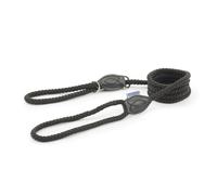 Heritage Rope Slip & Control Lead Combination Black 12mm X1m