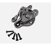 Heritage Sash Window Fastener - Non-Locking, Solid Brass, Multiple Finishes (Antique Pewter)