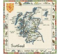 Heritage Scotland (A) Counted Cross Stitch Kit Aida SISC557-A 33x33cm