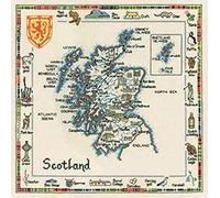 Heritage Scotland (A) Counted Cross Stitch Kit Aida SISC557-A 33x33cm