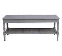 Heritage Traditional Coffee Table Premier Housewares Grey One Size