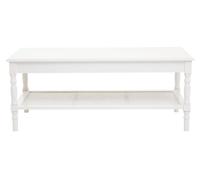 Heritage Traditional Coffee Table Premier Housewares White One Size