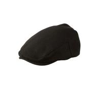 Heritage Traditions Arthur Melton Felt Flat Cap - Black