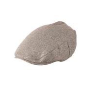 Heritage Traditions Arthur Melton Felt Flat Cap - Silver Grey