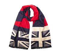 Heritage Traditions British UK Union Jack Flag Scarf (Blue)