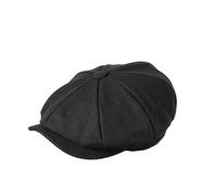 Heritage Traditions Carlyle Felt Newsboy Cap - Black