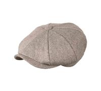 Heritage Traditions Carlyle Felt Newsboy Cap - Silver Grey