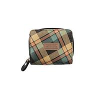 Heritage Traditions Check Zip Purse (Green)