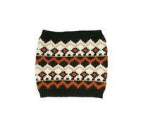 Heritage Traditions Chunky Fair-Isle Neckwarmer - Dark Green
