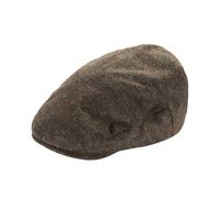 Heritage Traditions Classic Arthur Tweed Flat Cap - Brown Twill