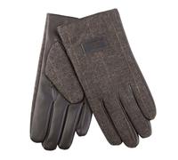 Heritage Traditions Classic Check Tweed Gloves - Grey Box Herringbone