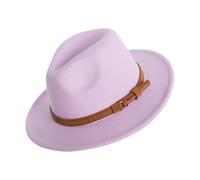 Heritage Traditions Classic Colour Felt Fedora - Lilac Felt