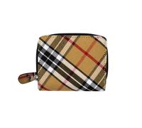 Heritage Traditions Classic Tartan Zip Purse - Camel Thomson