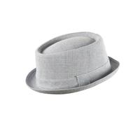 Heritage Traditions Doyle Prince Of Wales Pork Pie Hat - POW Blue White - S/M (56cm - 57.5cm)