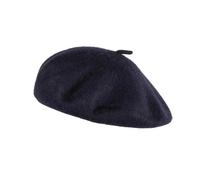 Heritage Traditions Felt Wool Beret - Navy Blue