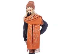 Heritage Traditions Heilan Coo Super Soft Scarf, Highland Cow Gift, Highland Cow, Scottish Scarf