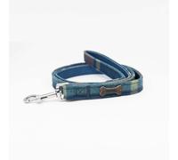 Heritage Traditions Heritage Hounds Tartan Dog Lead and Collar Set - Blue Check - Small