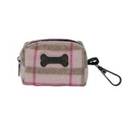 Heritage Traditions Heritage Hounds Tartan Poo Bag Holder - Pink Check