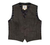 Heritage Traditions Heritage Tweed Waistcoat - Extra Large 44" - Grey Box Herringbone