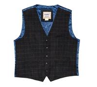 Heritage Traditions Heritage Tweed Waistcoat - Large 42" - Blue Box Check