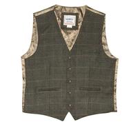 Heritage Traditions Heritage Tweed Waistcoat - Medium 40" - Green Box Check