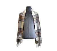 Heritage Traditions - Natural Stewart Tartan Woollen Stole