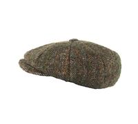 Heritage Traditions Newsboy Cap Chunky Herringbone - Hunting Green