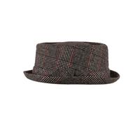 Heritage Traditions Prince Of Wales Check Pork Pie Hat in Grey | Size: Small Heritage Traditions Grey S