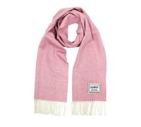 Heritage Traditions Pure Wool Herringbone Scarf - Rose Pink