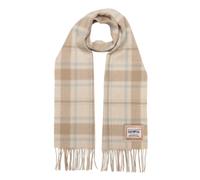Heritage Traditions- Pure Wool Tartan Check Scarf Camel Powder CIG75-HT