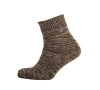 Heritage Traditions Slub Marl Boot Socks (Brown Stone Mix) UK Size 7-11